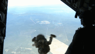台伞兵300米高空坠落，解放军伞兵的方法可避免悲剧 | 军情晚报 - 13