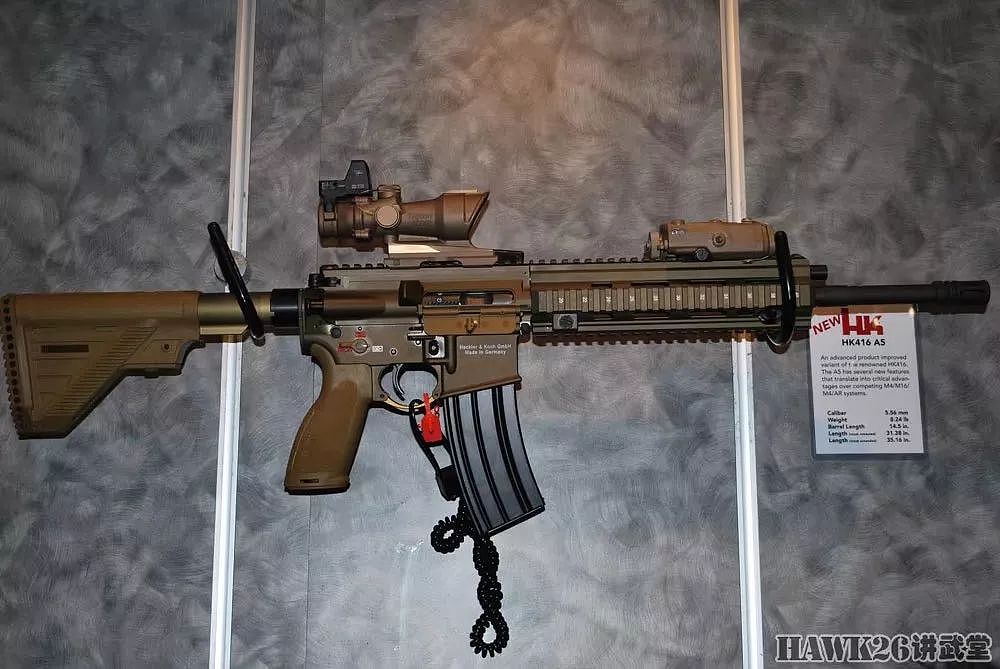 荷兰也宣布购买德国HK416步枪，这款打死本拉登的枪好在哪里？ - 2