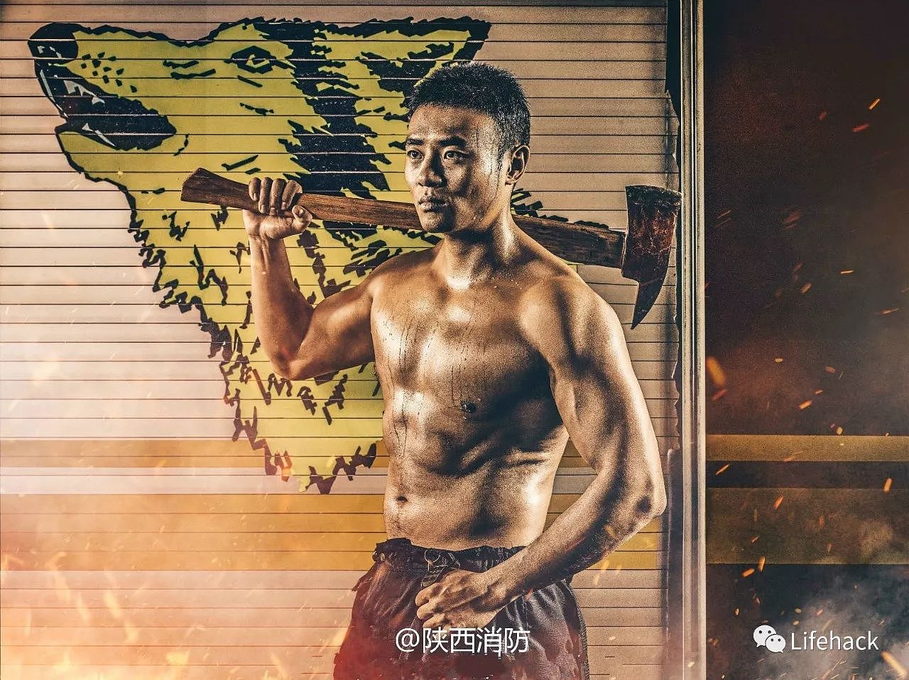 2018中国消防员肌肉大片震撼出炉，帅炸了 - 15