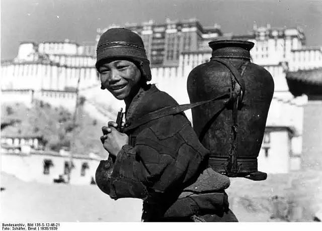 1938年，希特勒派人到西藏寻找日耳曼人祖先，留下了这组珍贵照片 - 33