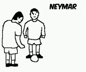 巴西踢的是球，墨西哥踢的是内马尔 - 21