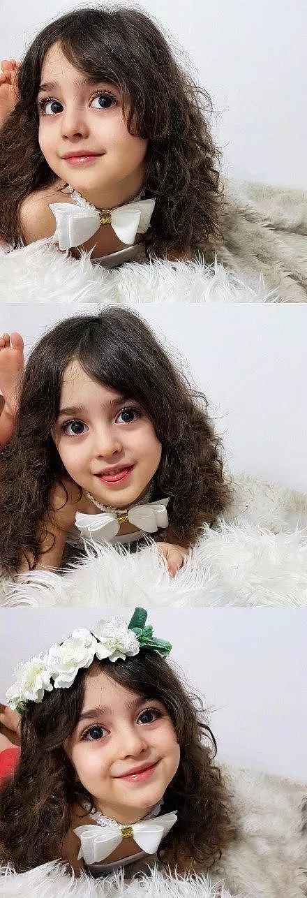 伊朗8岁小女孩被称为“全球最美”！因为太美，父亲辞职做贴身保镖…… - 1