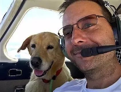 即将被安乐死的大白熊犬，遇到了一位开着飞机来拯救它的英雄！ - 4