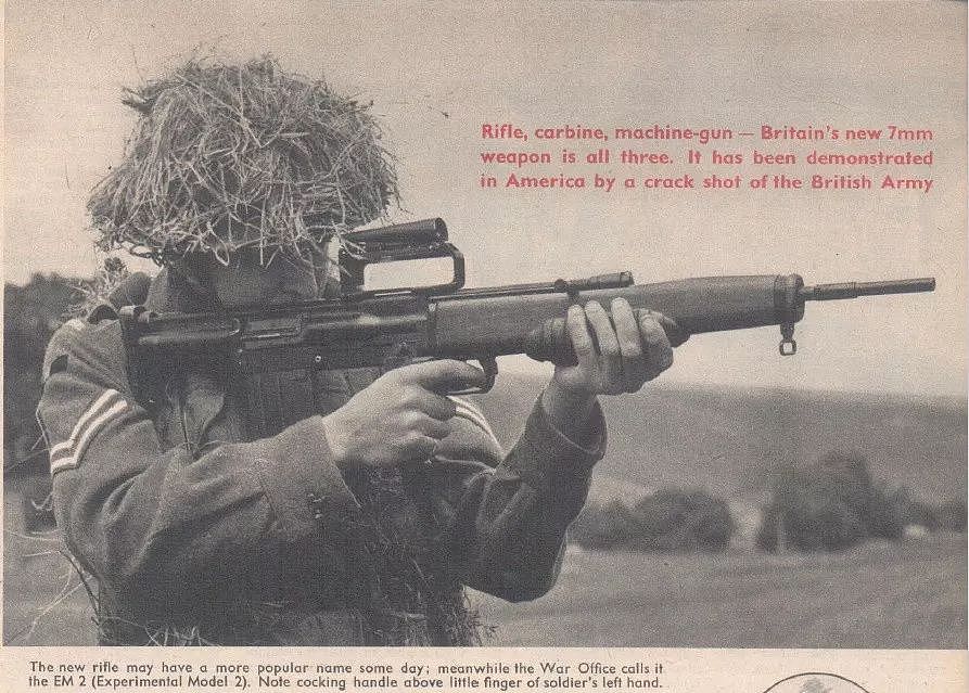 令英国L85突击步枪汗颜：67年前这把无托步枪性能可靠自带光瞄！｜轻武专栏 - 15