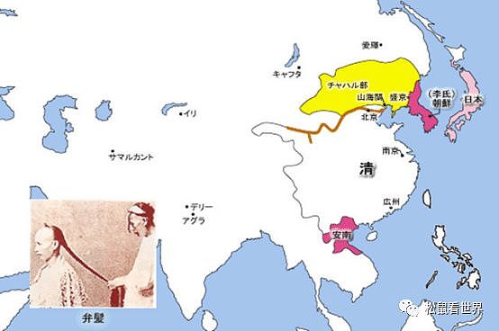 清朝地图并不是历史上这样, 看日本眼中的清朝, 我们就明白了 - 2
