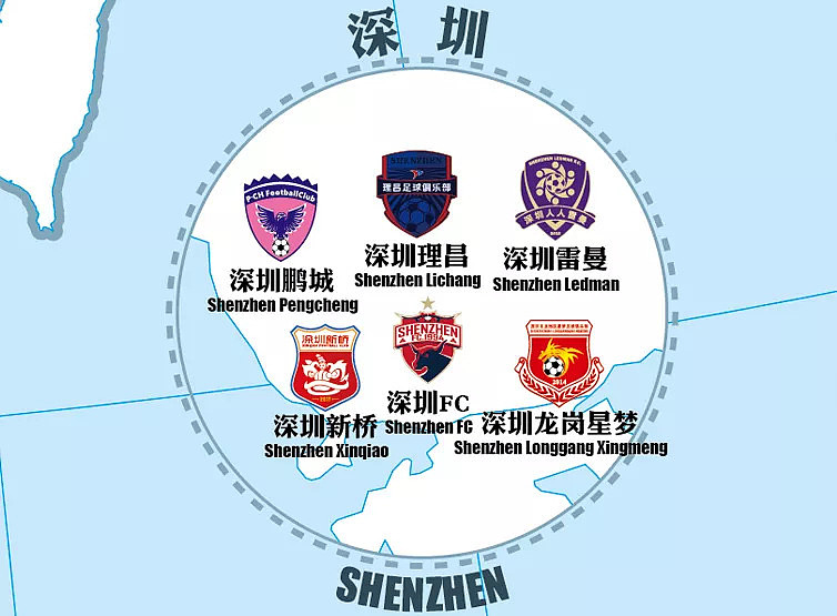 2018年中国足球协会四级联赛球队版图详解，有你的家乡球队吗？ - 3