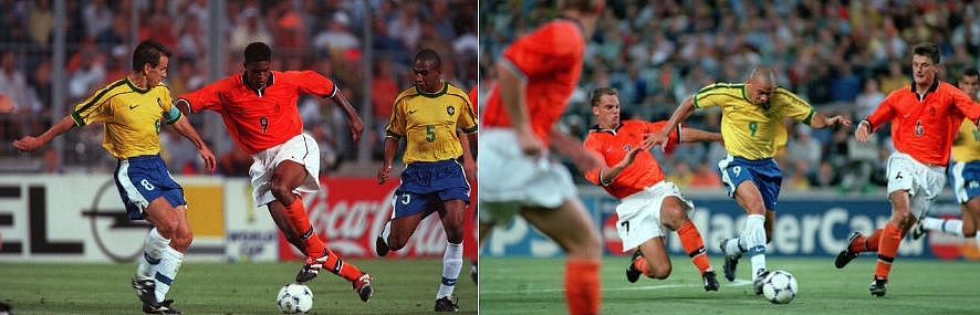 1998年世界杯，两位天才前锋对决，那时他们22岁 - 2