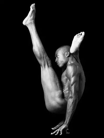 男人裸体瑜伽，美好的肉体与艺术的结合！ - 20