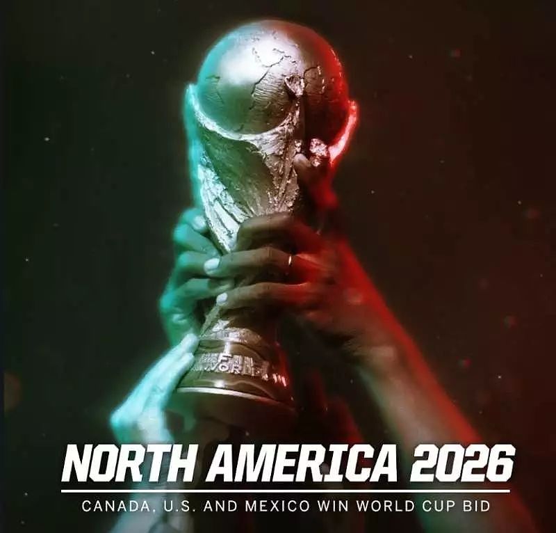 官方：美国、加拿大和墨西哥将举办48队参加的2026年世界杯 - 2