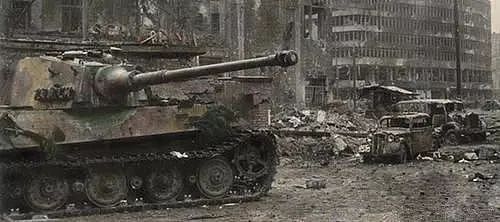 独孤求败，看二战中被摧毁的虎王坦克，很少正面击穿｜老照片 - 8