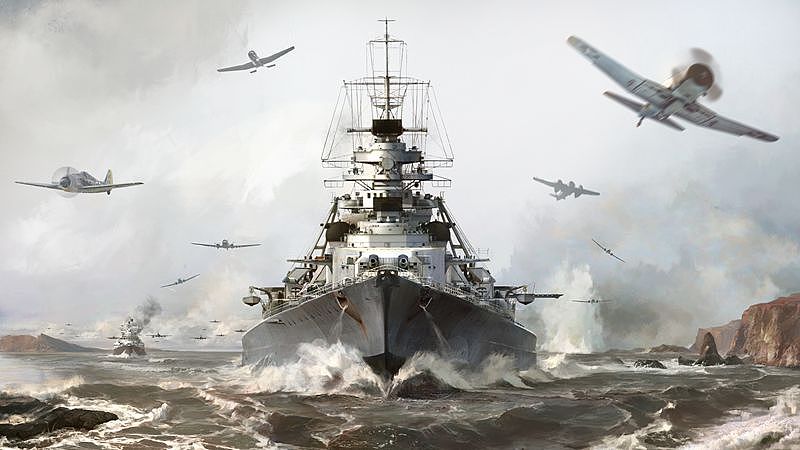 真实战列舰航母拍摄的俾斯麦号覆灭记！58年来依然是海战神作 - 3