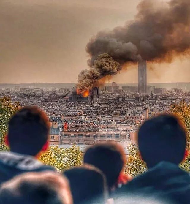 全世界为之悲伤！巴黎圣母院大火，800年古迹被焚毁，救援最新进展已出... - 23