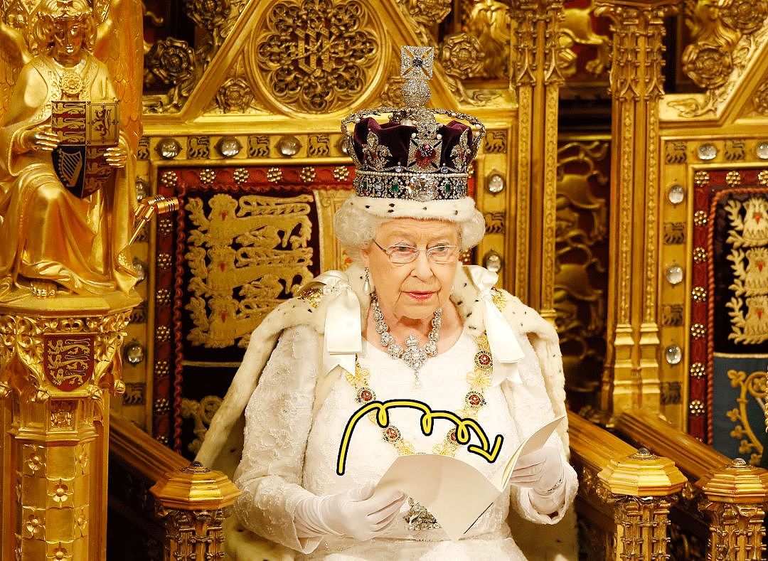 圣诞节，哈里王子给女王送了顶带脏话的浴帽。她还挺乐呵？ - 24