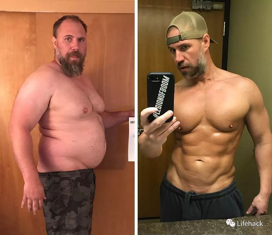 六个月怒减75斤，胖大叔逆袭成型男 - 21