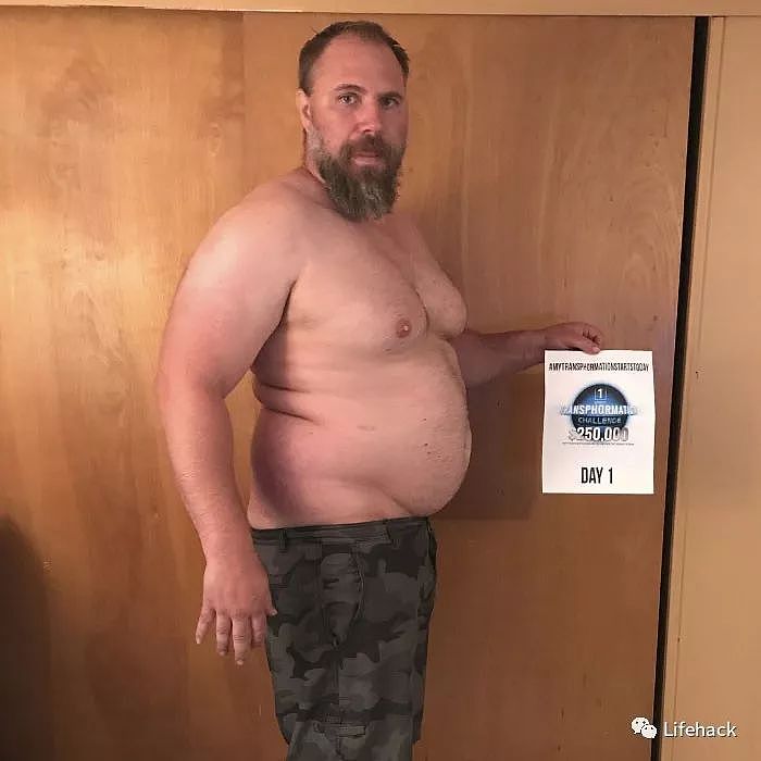 六个月怒减75斤，胖大叔逆袭成型男 - 5