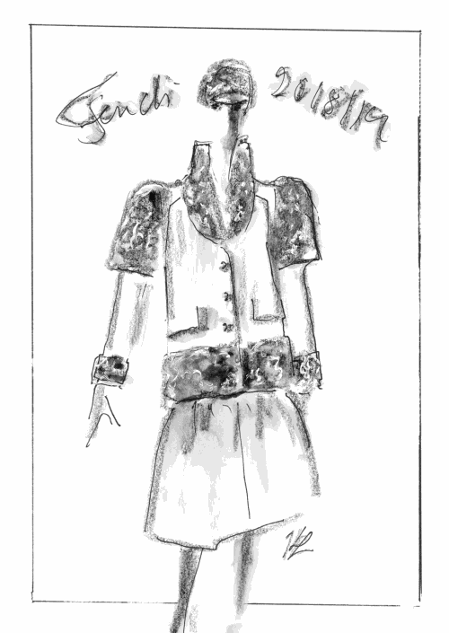 Fendi的“F”印花和威尔斯亲王格纹，才是体现都市女性的时装态度！ - 49