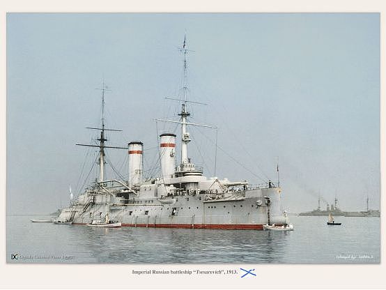 这艘沙俄战舰败给日军后跑到中国青岛，竟又被德国扣留 - 18