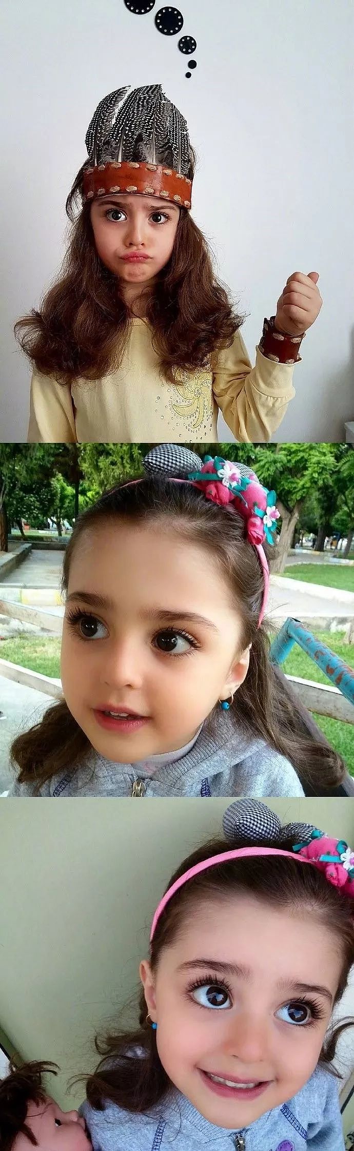 伊朗8岁小女孩被称为“全球最美”！因为太美，父亲辞职做贴身保镖…… - 11