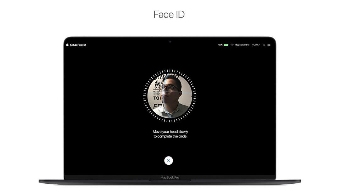 苹果获新 Face ID 专利，就连 MacBook 都能面部识别 - 5