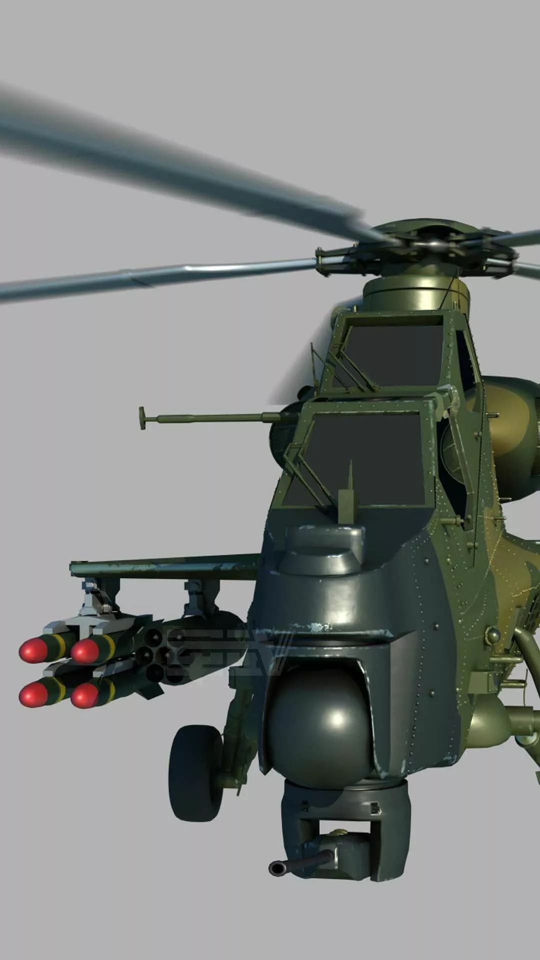 直10武装直升机军武独家高清3D大图 | 3D兵器谱 - 24