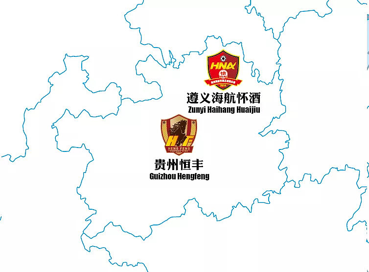2018年中国足球协会四级联赛球队版图详解，有你的家乡球队吗？ - 27