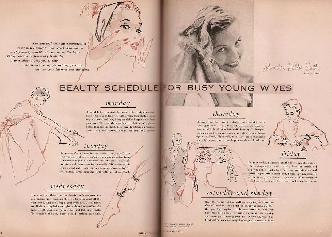 时代 | 50年代的美国妇女生活指南：精致？优雅？只是看上去很美 - 6