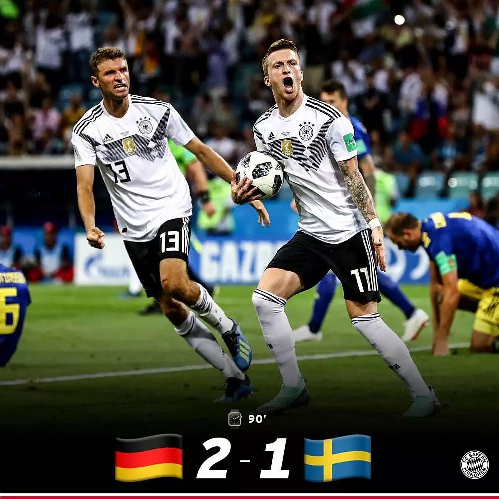 德国队出线形势分析：末轮净胜韩国两球即确保出线 - 1