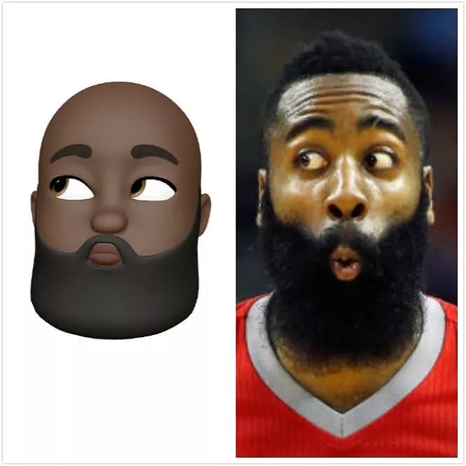 我把NBA的大佬们做成emoji了。 - 5