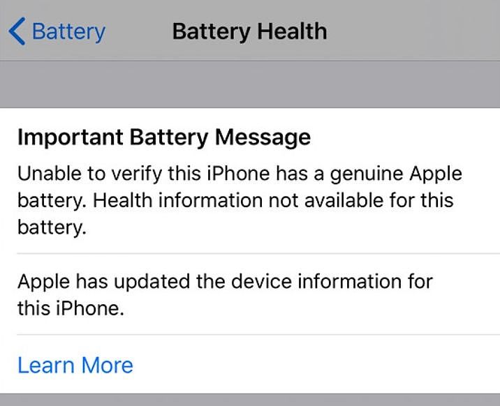 更换非官方苹果屏幕，iPhone11系列将弹窗警告 - 1