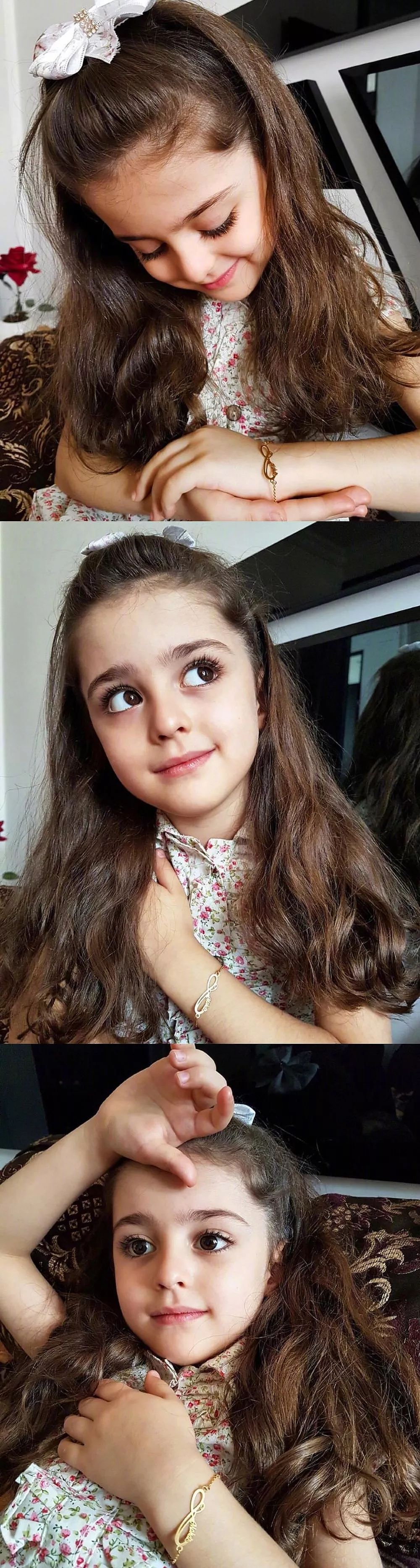 伊朗8岁小女孩被称为“全球最美”！因为太美，父亲辞职做贴身保镖…… - 19