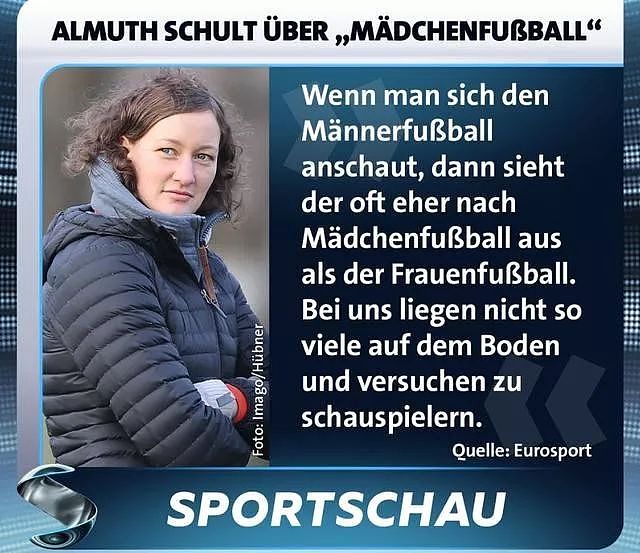 德国女足门将回击多特高层：你们踢球像女孩！ - 2