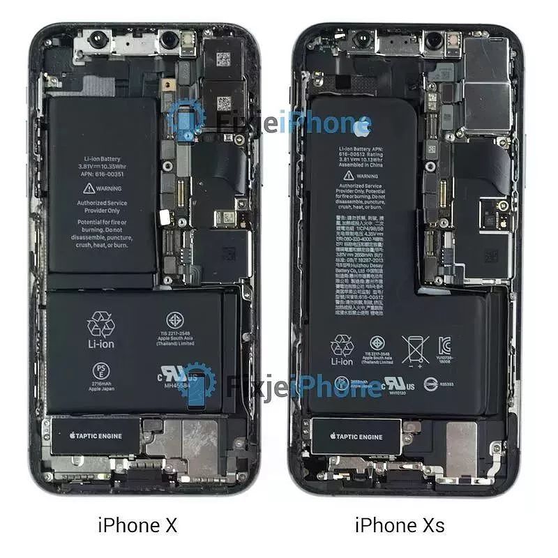 iPhone XS拆机视频首曝光，电池容量变少，又被苹果骗了！ - 5