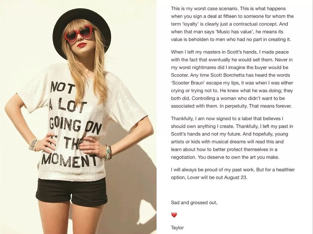 Taylor Swift 发声控诉，但有多少人真的关心过音乐版权？ - 3