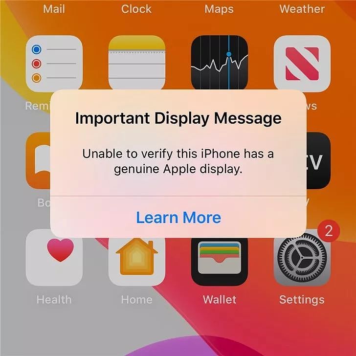 更换非官方苹果屏幕，iPhone11系列将弹窗警告 - 2