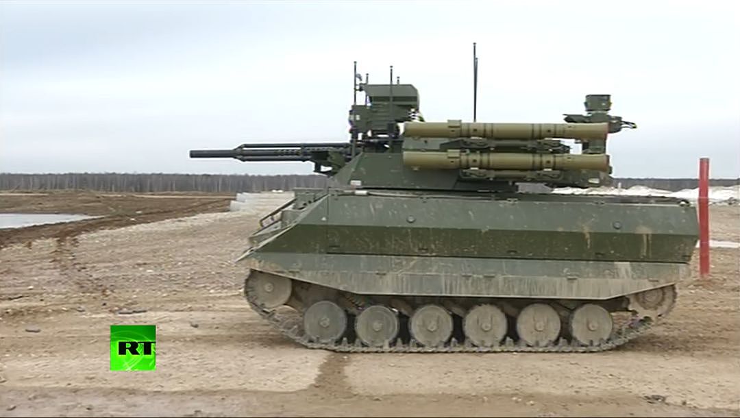 俄罗斯派无人坦克去叙利亚战场刷经验，结果却令人不忍直视 - 4