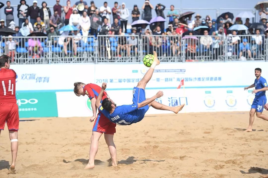 中国队过招三劲旅，“一带一路杯”海口国际沙滩足球邀请赛落幕 - 3