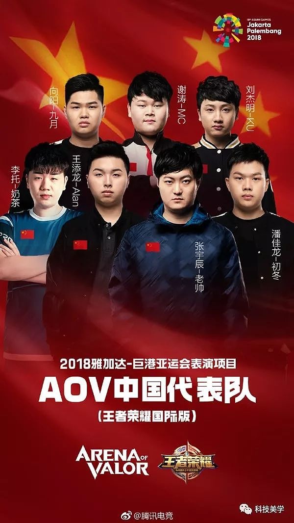 亚运会电竞项目，三款游戏公布 中国队选手名单 - 3