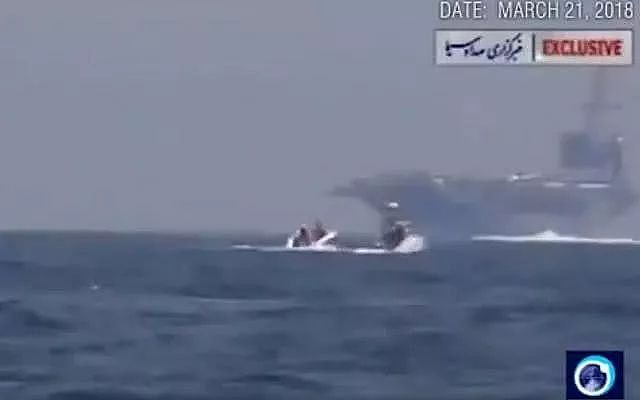 罗斯福号航母进入波斯湾：警报！大批伊朗快艇来袭，这不是演习！ - 2