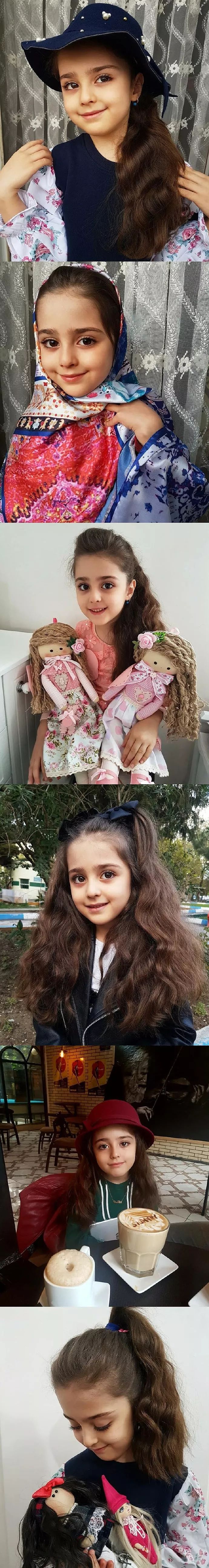 伊朗8岁小女孩被称为“全球最美”！因为太美，父亲辞职做贴身保镖…… - 18