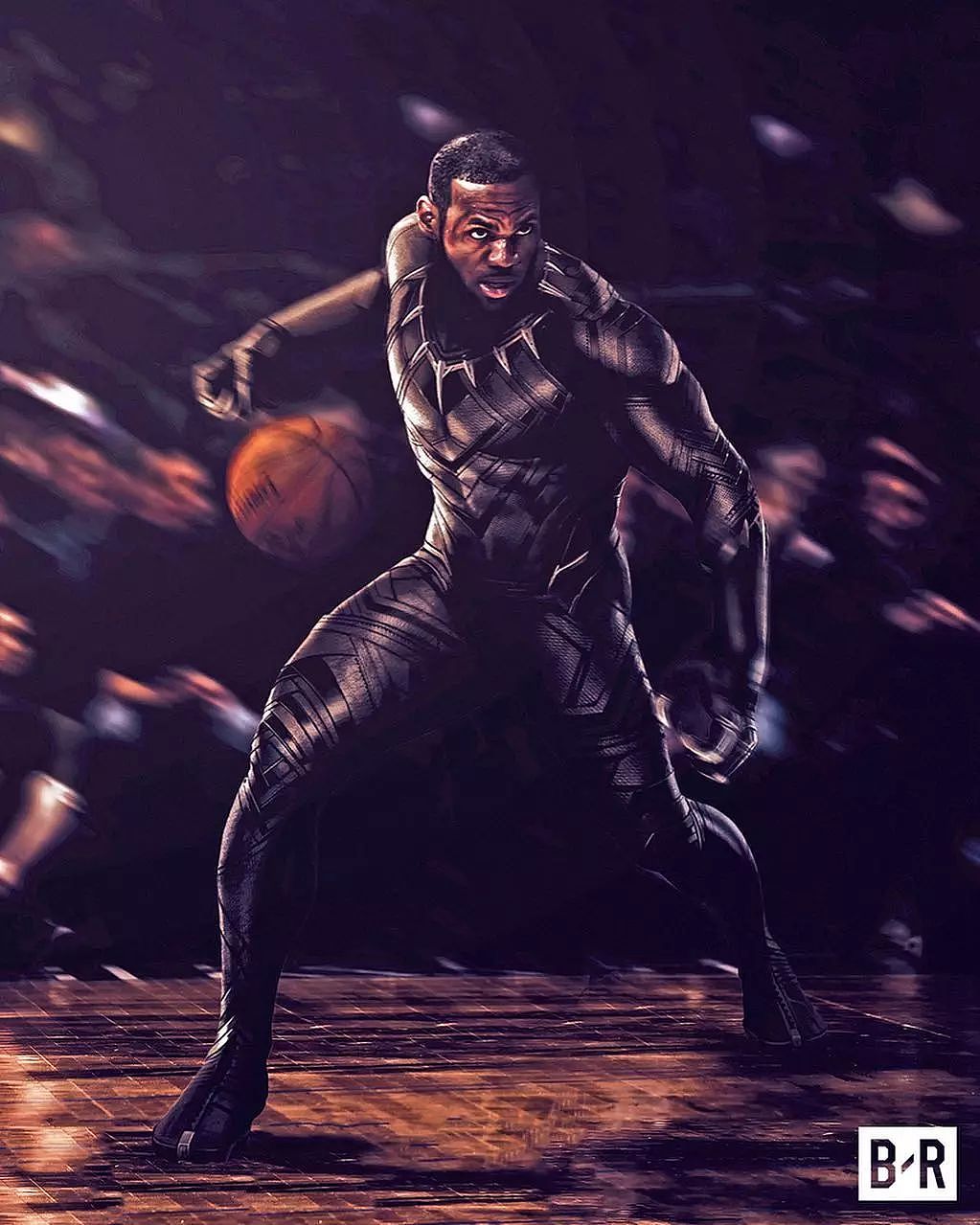 全是狠角色！超级英雄版NBA球星霸气海报 - 3
