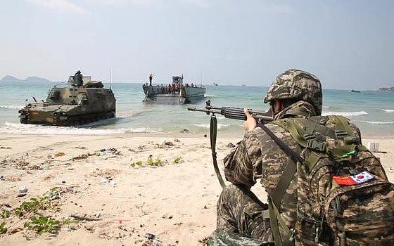 韩媒发文称“韩国海军陆战队世界第二，中日正奋力追赶”！！！ - 9