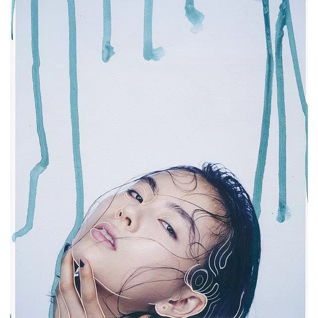 她是余文乐钦点的品牌御用模特，18岁开个人画展，中欧混血女孩「Lauren Tsai」的开挂人生才刚开始！ - 26
