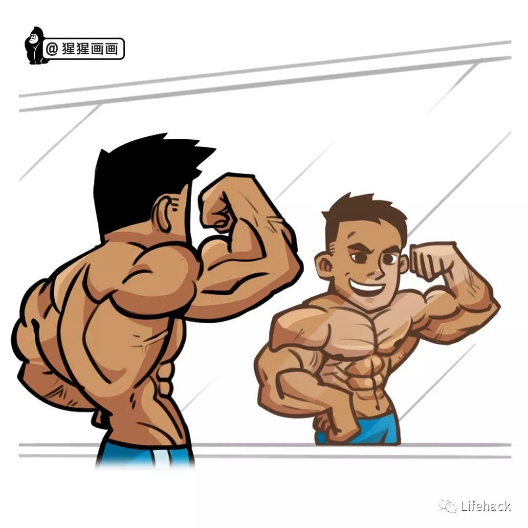 中国小伙创作的Q版肌肉漫画，把网友萌翻了 - 20