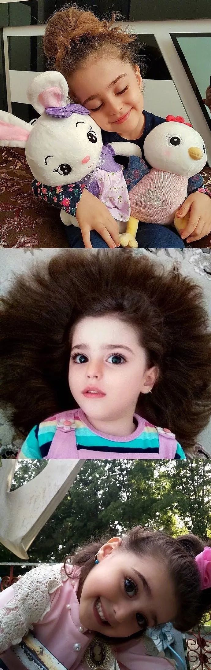 伊朗8岁小女孩被称为“全球最美”！因为太美，父亲辞职做贴身保镖…… - 10