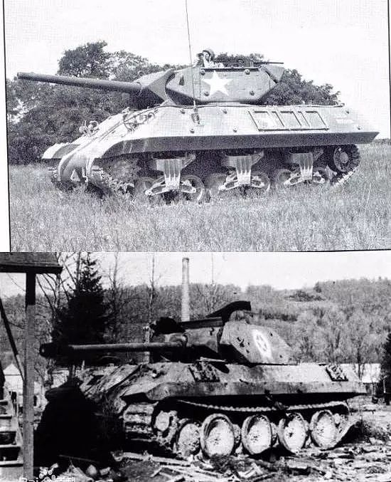 抓住就枪毙，阿登反击战中涂上美军标志的的德国黑豹坦克｜老照片 - 6