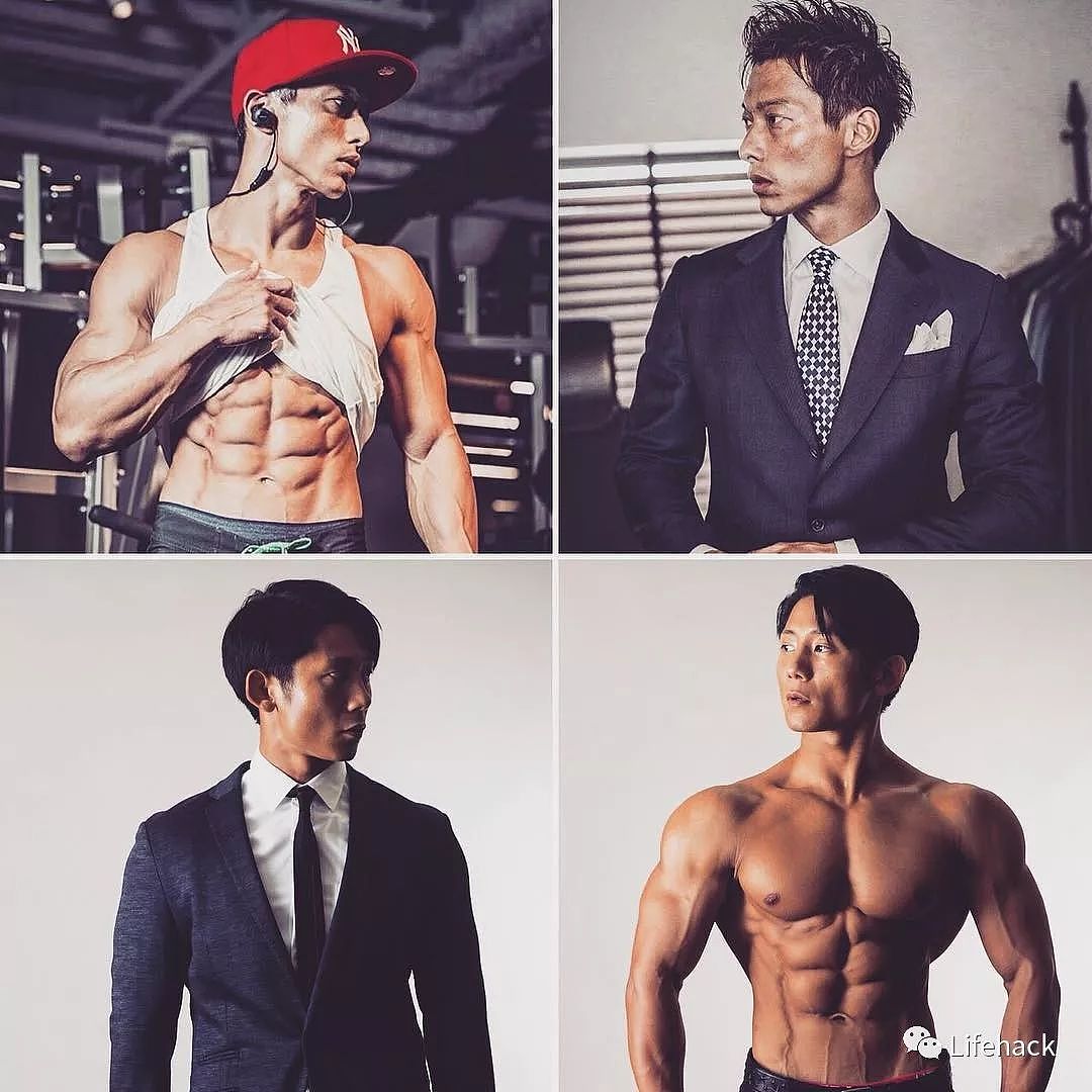 除了猥琐男优，日本其实也有肌肉型男 - 4
