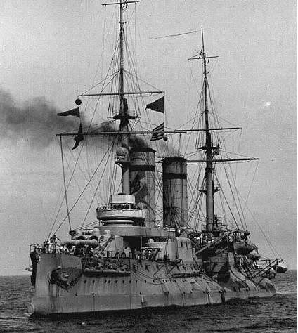 这艘沙俄战舰败给日军后跑到中国青岛，竟又被德国扣留 - 7
