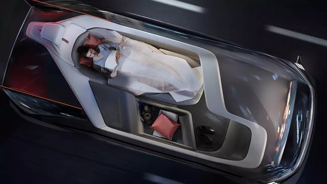 可躺可睡可办公，沃尔沃发布自动驾驶概念车居然想干掉民航 - 12