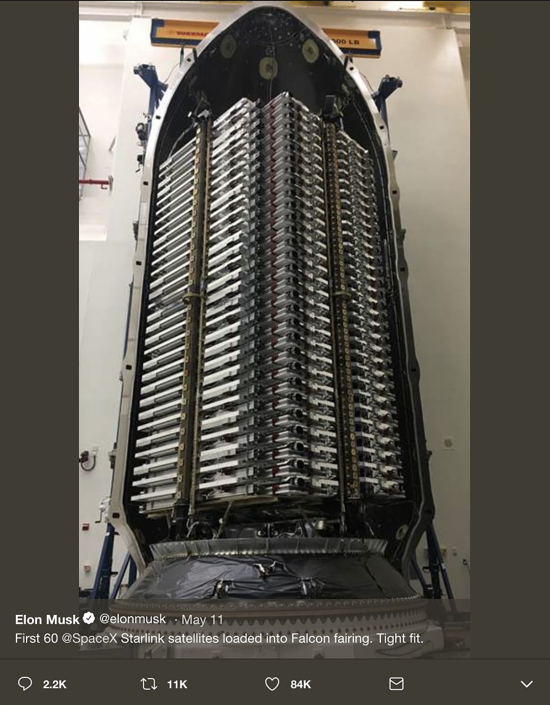 SpaceX 60 颗星链卫星部署成功：一个全球卫星群能给马斯克带来什么？ - 4