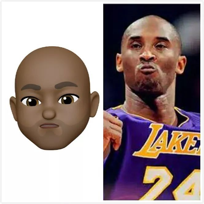 我把NBA的大佬们做成emoji了。 - 8